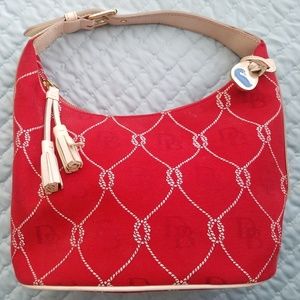 Gorgeous Dooney & Bourke Red Handbag, Med